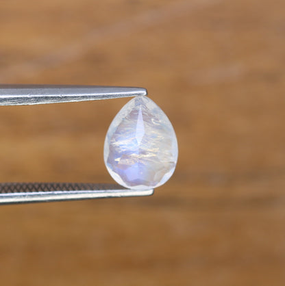 1.12 CT MoonStone Pear Shape White Gemstone For Engagement Ring - JayKrishna Diamond