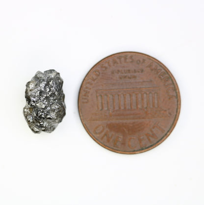 4.75 Carat 12.10 MM Grey Color Natural Loose Raw Rough Diamond For Wedding Ring - JayKrishna Diamond