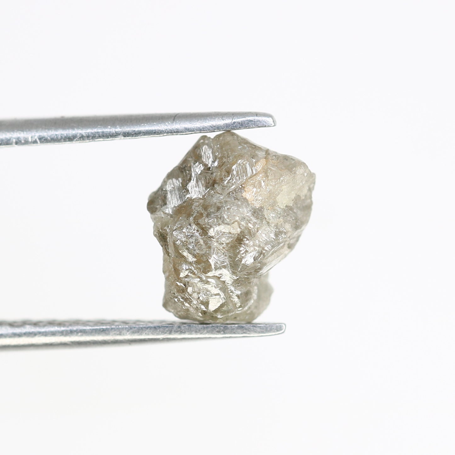 2.25 Carat Natural Loose Grey Color Raw Rough Diamond For Wedding Ring - JayKrishna Diamond