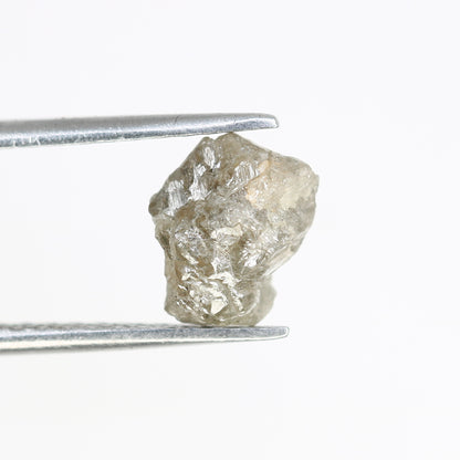2.25 Carat Natural Loose Grey Color Raw Rough Diamond For Wedding Ring - JayKrishna Diamond