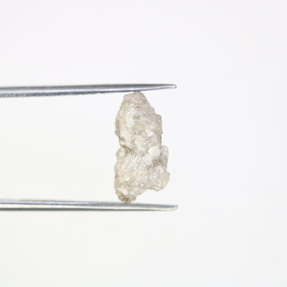 4.79 Carat Natural Loose White Color Raw Loose Rough Diamond For Wedding Ring - JayKrishna Diamond