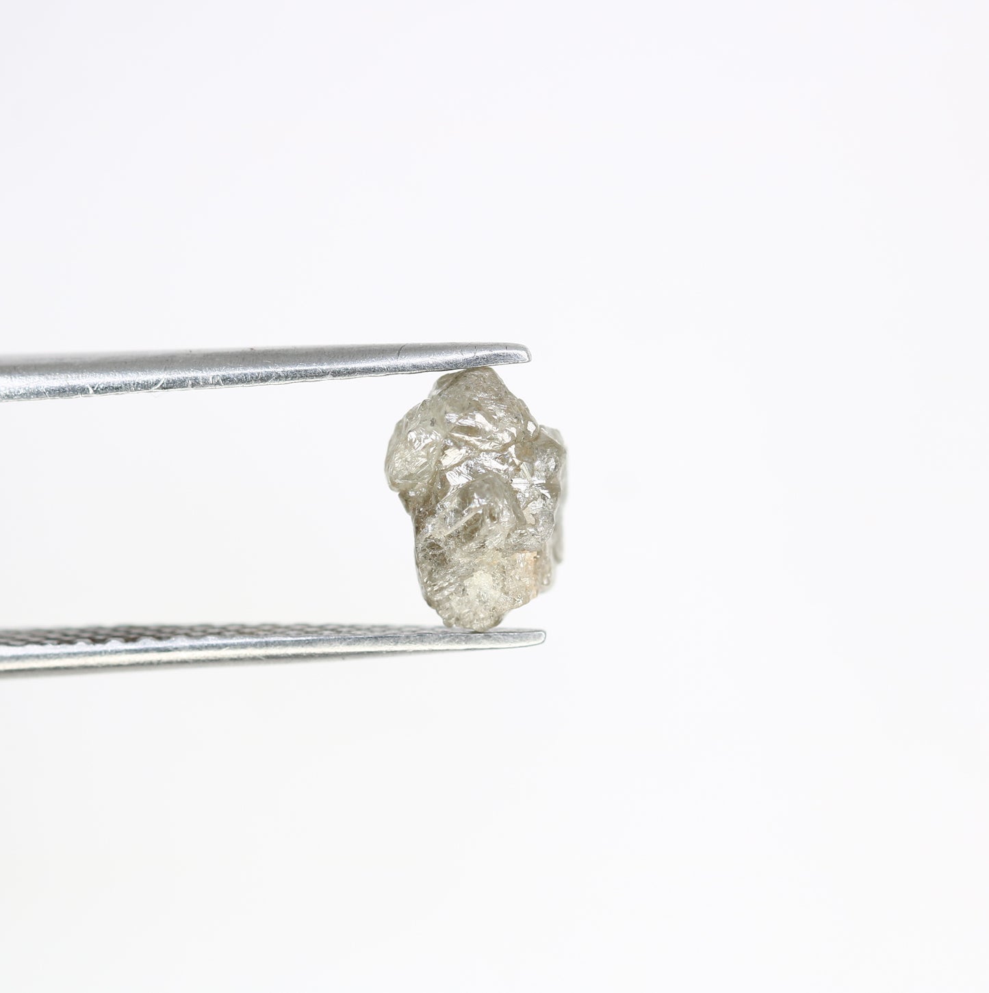 2.25 Carat Natural Loose Grey Color Raw Rough Diamond For Wedding Ring - JayKrishna Diamond