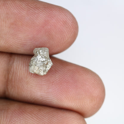 2.25 Carat Natural Loose Grey Color Raw Rough Diamond For Wedding Ring - JayKrishna Diamond