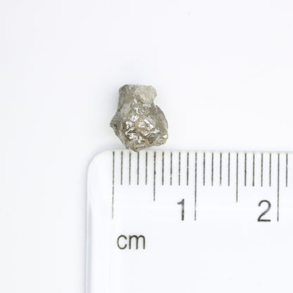 2.25 Carat Natural Loose Grey Color Raw Rough Diamond For Wedding Ring - JayKrishna Diamond
