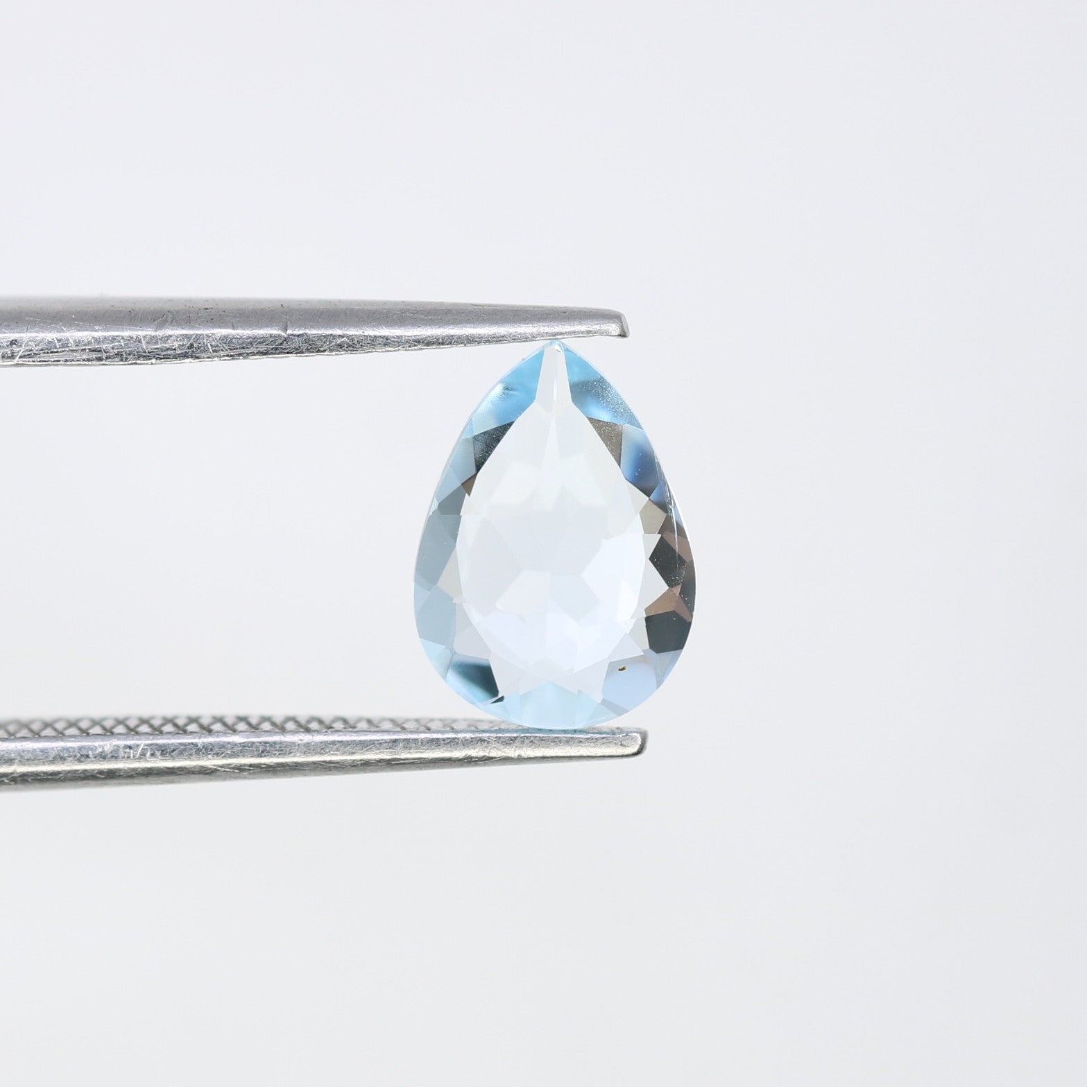 1.15 CT 8.30 x 6.00 MM Aquamarine Pear Cut Blue Gemstone For Engagement Ring - JayKrishna Diamond