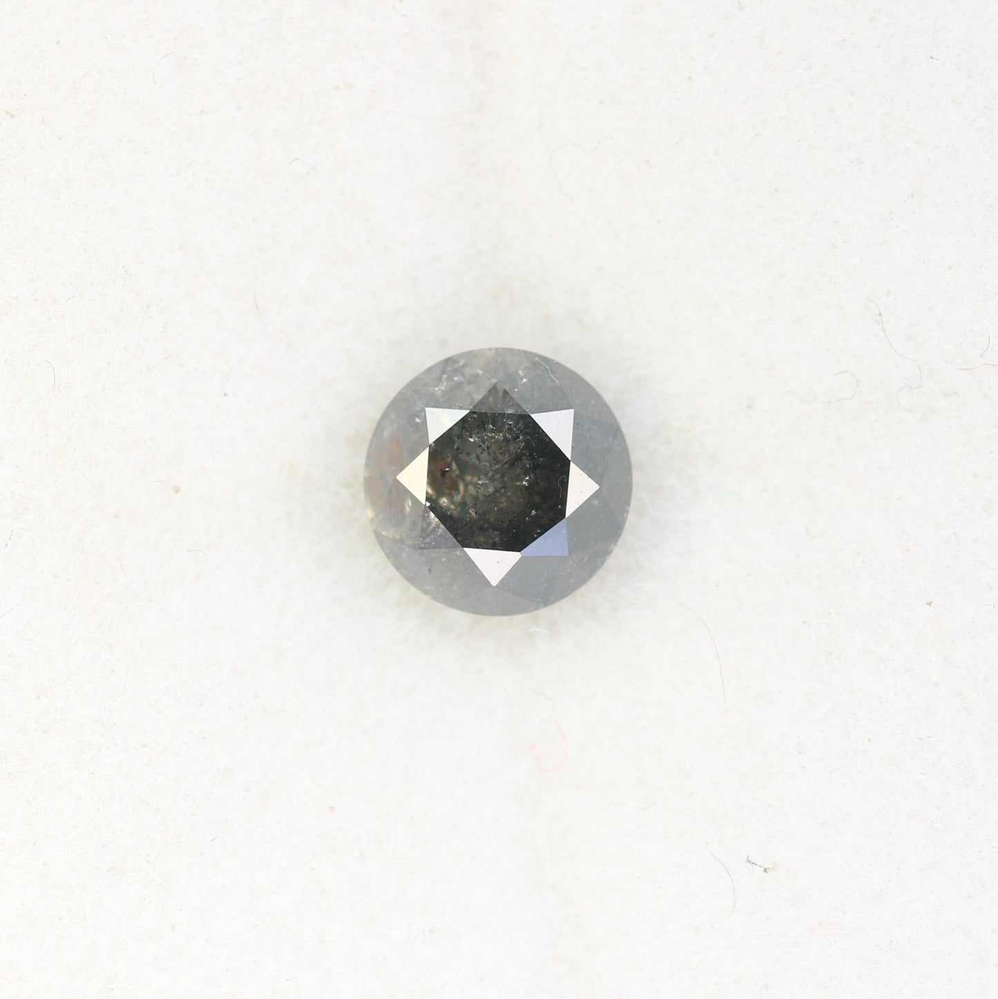 1.00 Carat Loose Salt And Pepper Diamond Ring Round Brilliant Cut Diamond For Galaxy Ring - JayKrishna Diamond