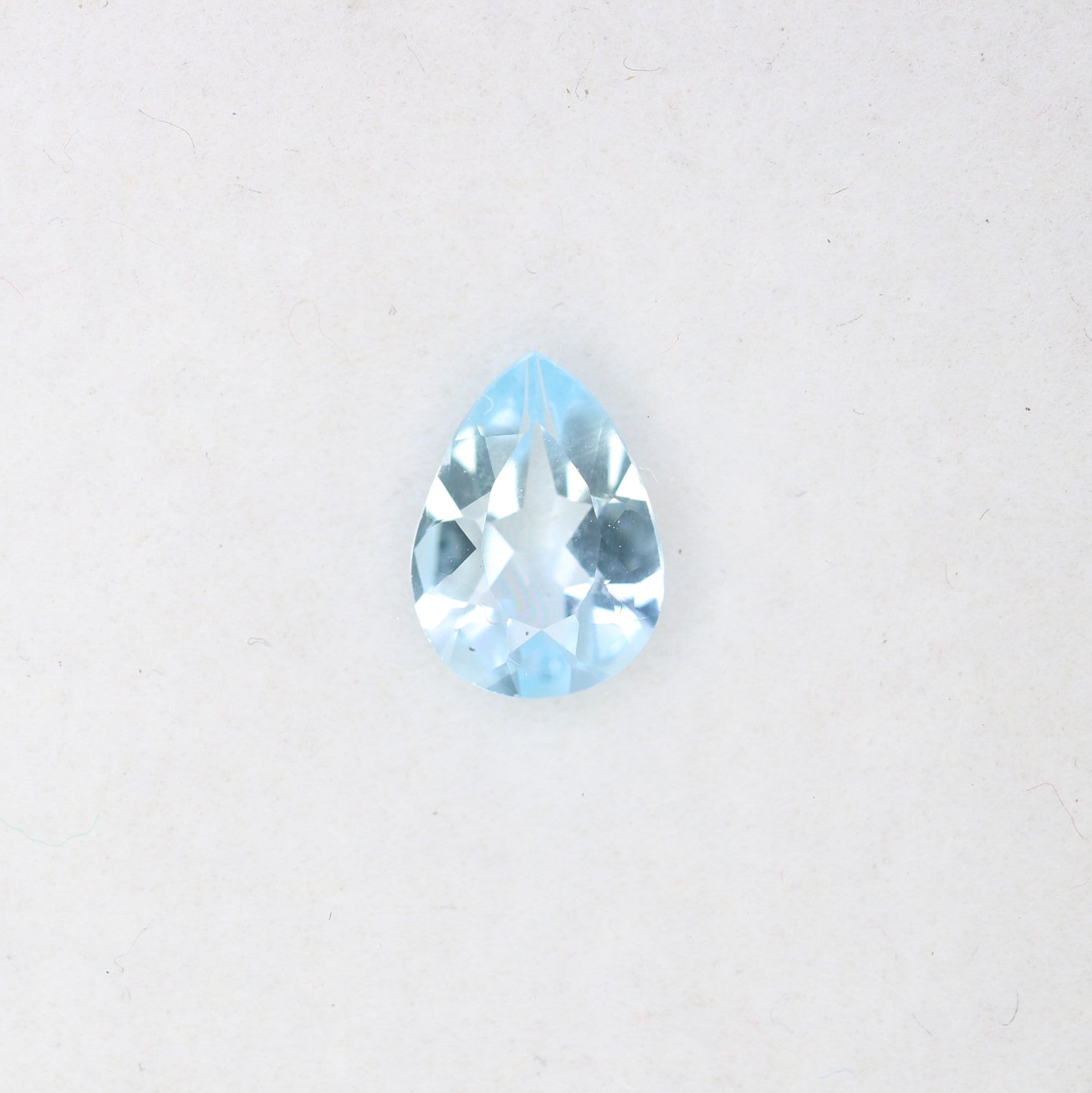 1.15 CT 8.30 x 6.00 MM Aquamarine Pear Cut Blue Gemstone For Engagement Ring - JayKrishna Diamond