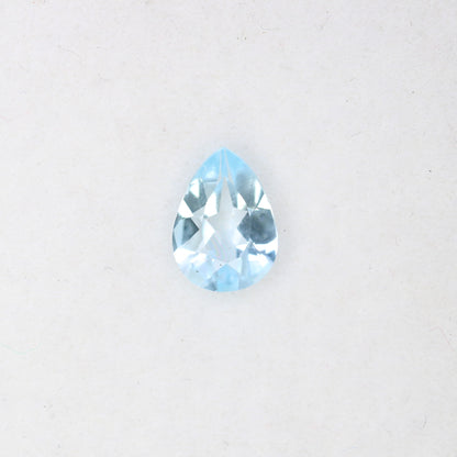 1.15 CT 8.30 x 6.00 MM Aquamarine Pear Cut Blue Gemstone For Engagement Ring - JayKrishna Diamond