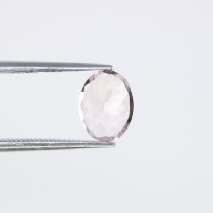 1.18 CT 8.10 x 6.20 MM Morganite Oval Stone For Engagement Ring - JayKrishna Diamond