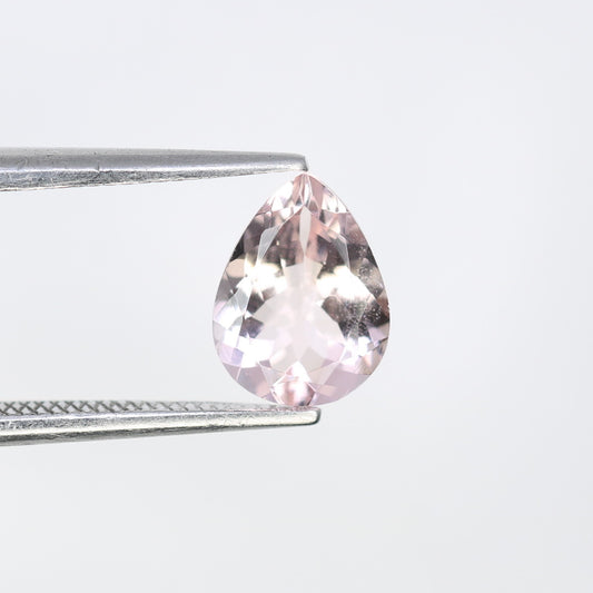 0.97 CT Morganite Pear Stone Pink 8.10 MM Gemstone For Engagement Ring - JayKrishna Diamond