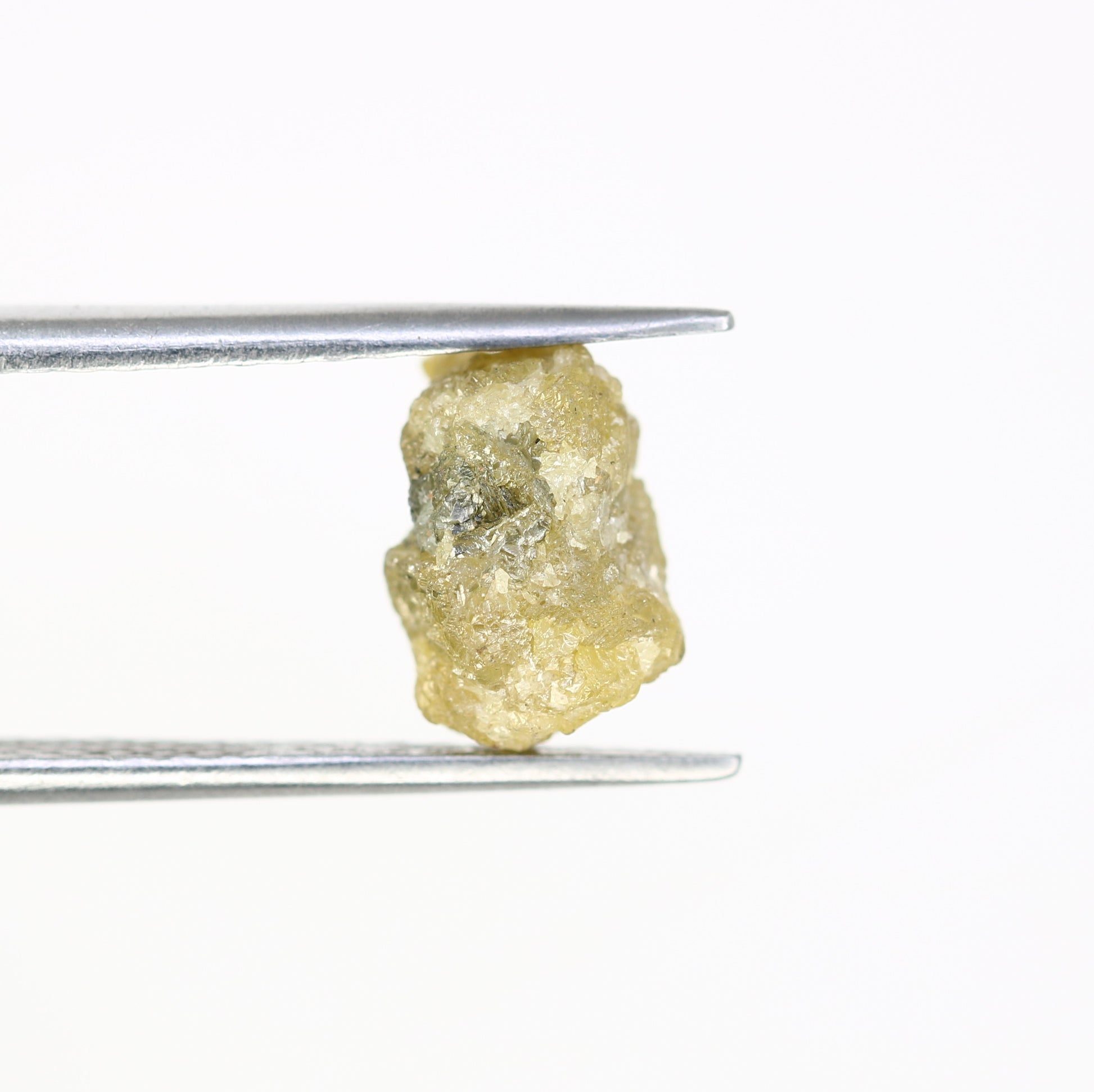 4.35 Carat Green Color Loose Natural Uncut Raw Loose Rough Diamond For Galaxy Diamond Ring - JayKrishna Diamond
