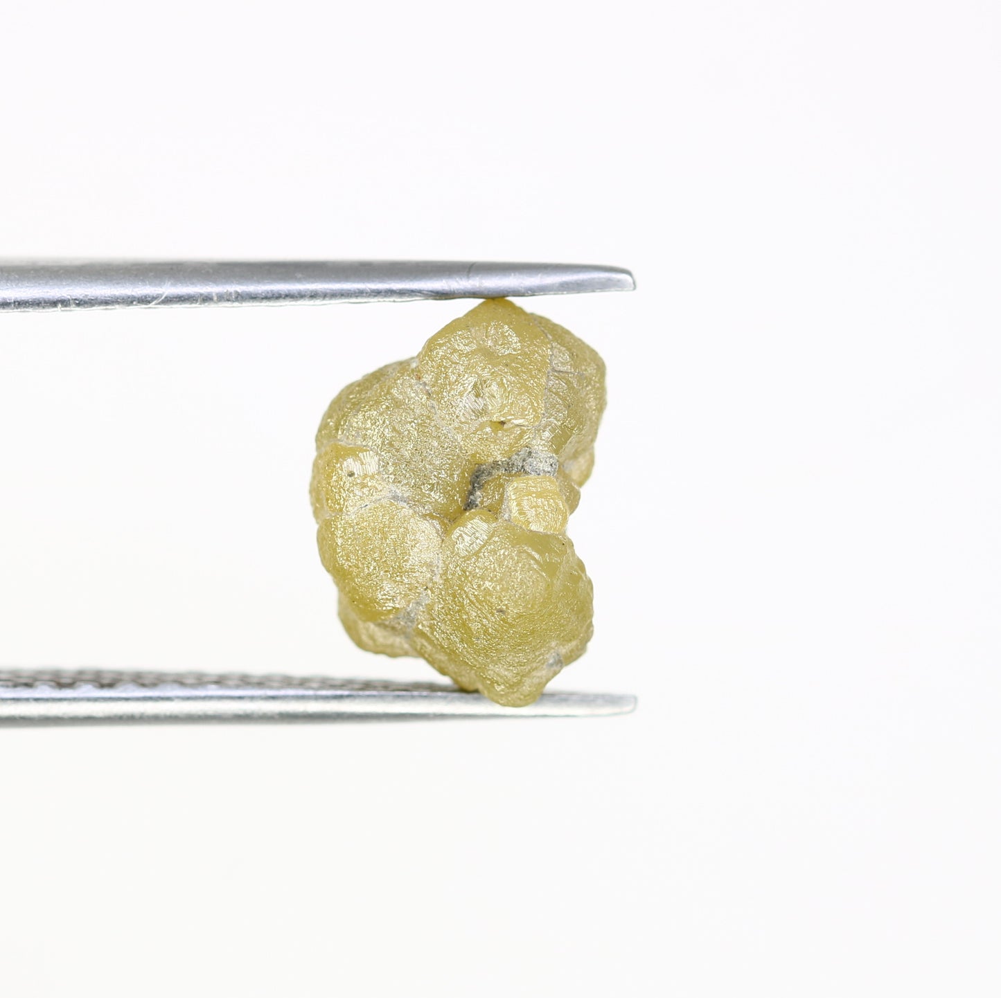 4.41 Carat Natural Fancy Green Color Loose Rough Diamond For Raw Diamond Ring - JayKrishna Diamond