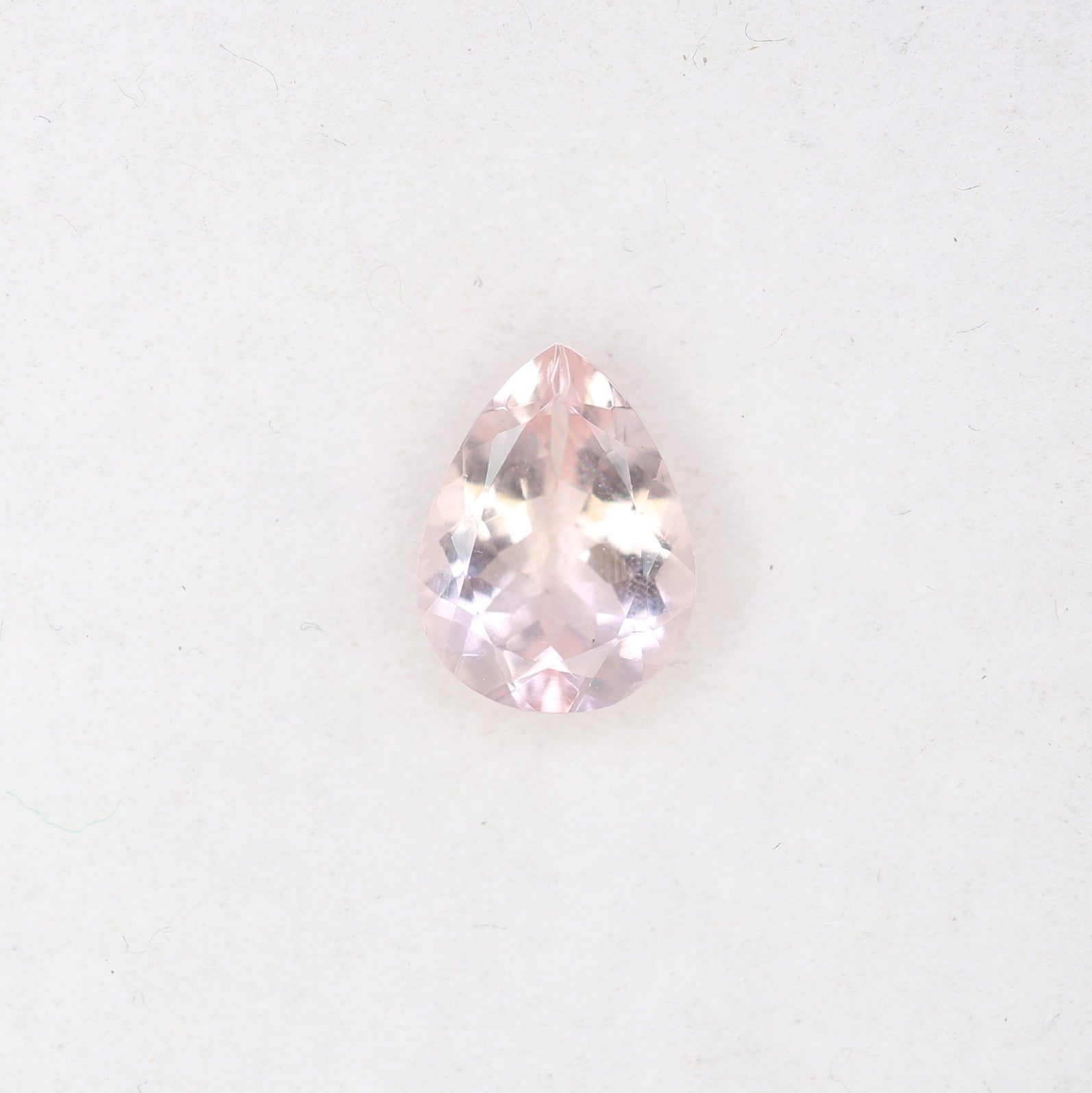 0.97 CT Morganite Pear Stone Pink 8.10 MM Gemstone For Engagement Ring - JayKrishna Diamond
