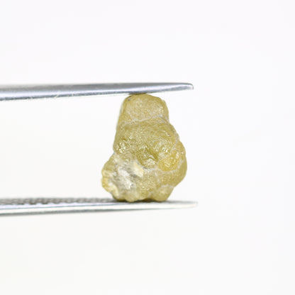 4.41 Carat Natural Fancy Green Color Loose Rough Diamond For Raw Diamond Ring - JayKrishna Diamond