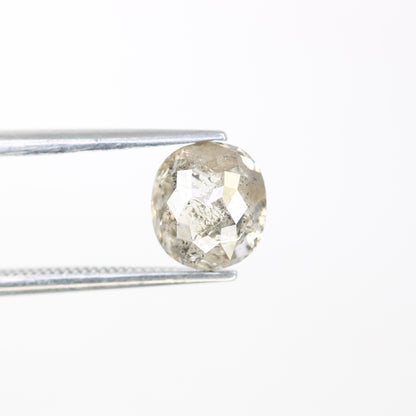 1.93 CT Salt And Pepper Oval Shape Natural Diamond For Proposal Ring - JayKrishna Diamond