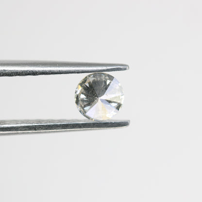 0.32 Carat Natural Salt and Pepper Round Brilliant Cut Diamond – Ideal for Galaxy Rings | Unique Salt and Pepper Round Diamond - JayKrishna Diamond