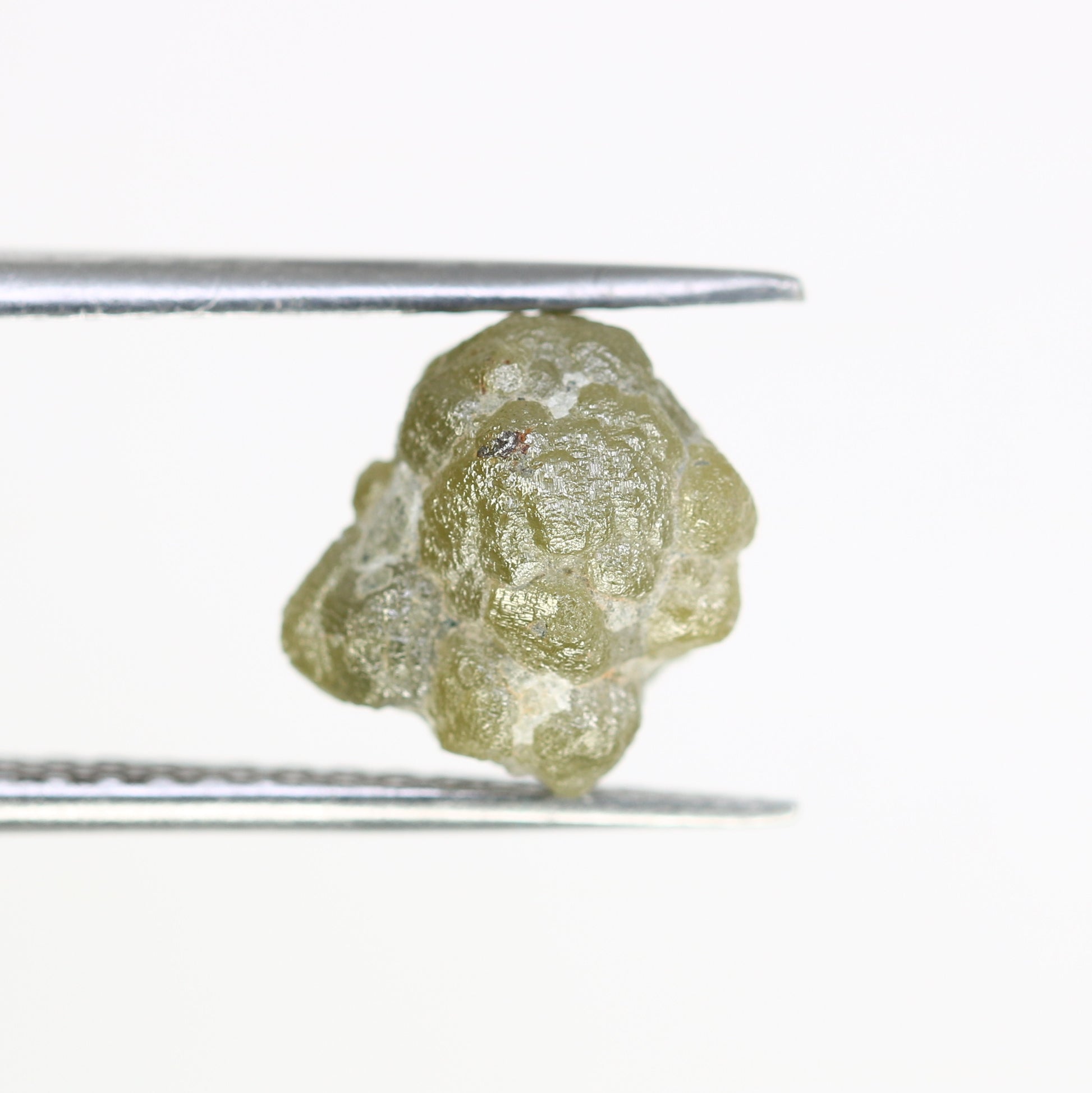4.51 Carat Natural Loose Green Color Antique Rough Diamond For Raw Diamond Ring - JayKrishna Diamond