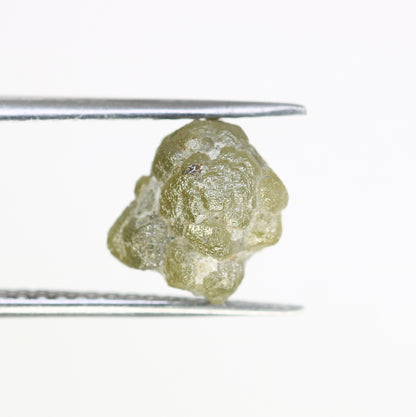 4.51 Carat Natural Loose Green Color Antique Rough Diamond For Raw Diamond Ring - JayKrishna Diamond