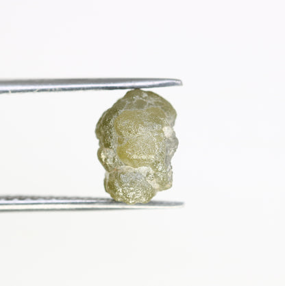 4.51 Carat Natural Loose Green Color Antique Rough Diamond For Raw Diamond Ring - JayKrishna Diamond