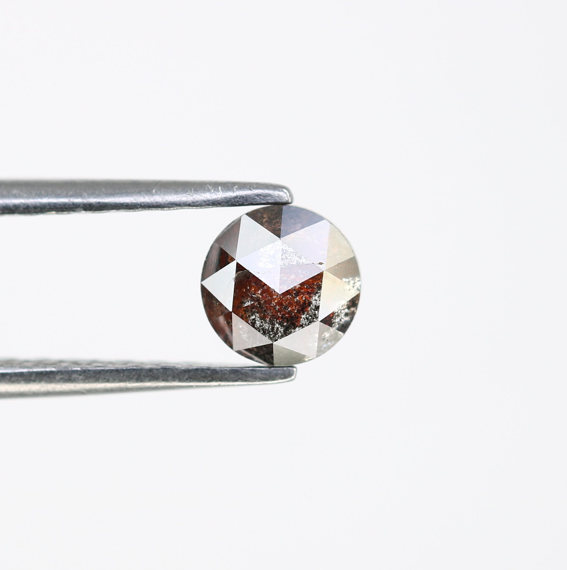 0.71 CT Natural Brown Round Rose Cut 5.00 MM Loose Diamond For Proposal Ring - JayKrishna Diamond