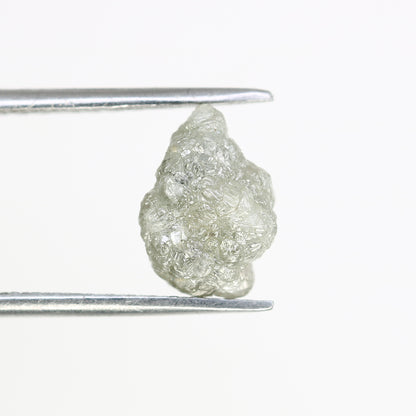 2.83 Carat Grey Color Natural Loose Unpolished Rough Diamond For Wedding Ring - JayKrishna Diamond