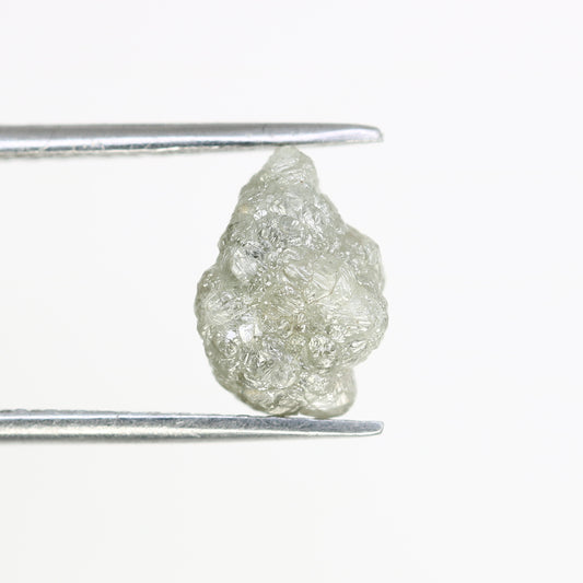 2.83 Carat Grey Color Natural Loose Unpolished Rough Diamond For Wedding Ring - JayKrishna Diamond