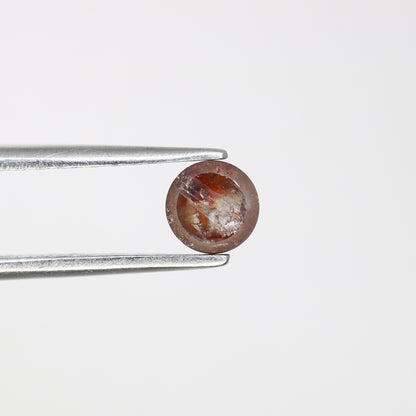 0.56 CT Round Rose Cut Natural Red Diamond – Striking Loose Gem for Bold Statement Rings - JayKrishna Diamond