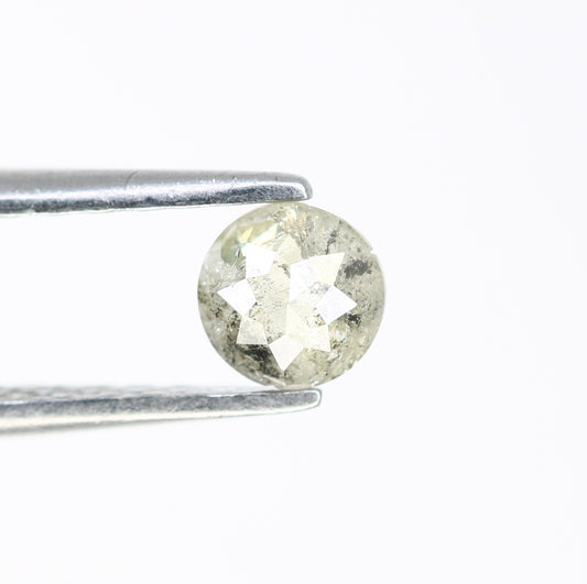 0.40 CT Grey Round Rose Cut 4.50 MM Loose Galaxy Diamond for Custom Statement Rings, Unique Engagement Jewelry & Elegant Fine Jewelry - JayKrishna Diamond