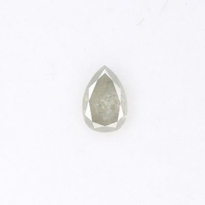 0.39 CT 6.00 MM Loose Grey Pear Shaped Diamond for Custom Promise Rings, Unique Engagement Jewelry & Elegant Fine Jewelry - JayKrishna Diamond