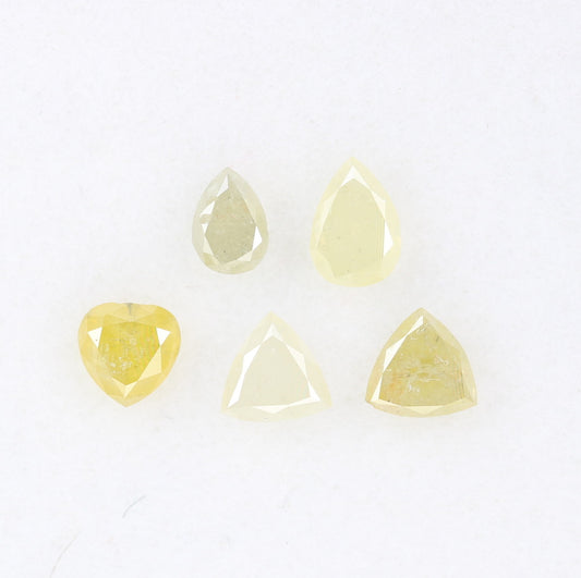 0.56 CT Mixed Shape Fancy Colored Diamonds – Vibrant Loose Stones for Custom Designer Jewelry - JayKrishna Diamond