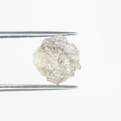 3.69 CT Raw Rough Uncut Grey Diamond For Engagement Ring - JayKrishna Diamond