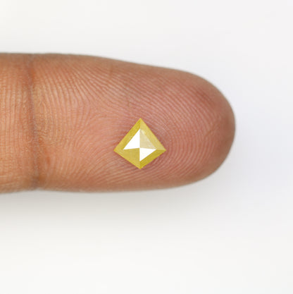 0.61 CT Kite Shape Yellow Diamond (6.70 MM) for a Unique Engagement Ring: Stunning Gemstone Jewelry Piece - JayKrishna Diamond