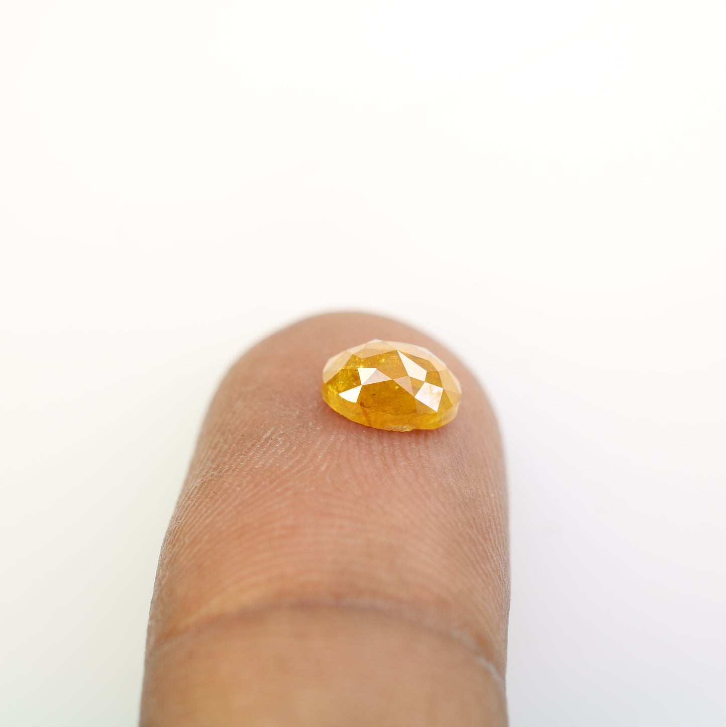 1.11 CT 7.10 MM Unique Yellow Oval Shape Diamond For Engagement Ring - JayKrishna Diamond