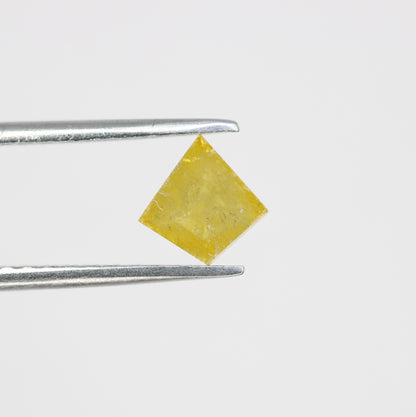 0.72 CT 6.70 MM Fancy Yellow Kite Shape Natural Diamond For Wedding Ring - JayKrishna Diamond