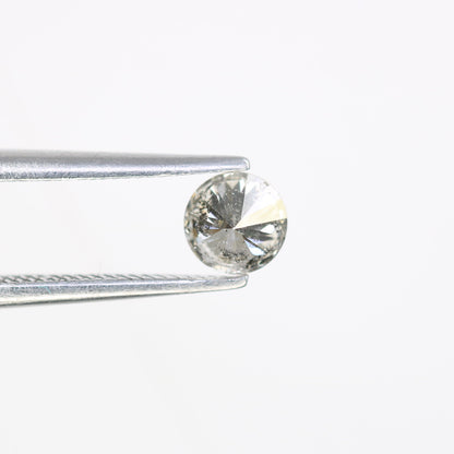 0.38 CT 4.50 x 2.80 MM Loose Salt and Pepper Round Brilliant Cut Diamond for Custom Proposal Rings, Unique Engagement Jewelry & Ethical Fine Jewelry - JayKrishna Diamond