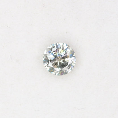 0.38 CT 4.50 x 2.80 MM Loose Salt and Pepper Round Brilliant Cut Diamond for Custom Proposal Rings, Unique Engagement Jewelry & Ethical Fine Jewelry - JayKrishna Diamond