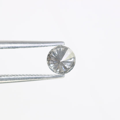 0.40 CT Salt and Pepper Round Brilliant Cut Loose Diamond for Custom Engagement Rings, Unique Fine Jewelry & Ethical Bridal Jewelry - JayKrishna Diamond