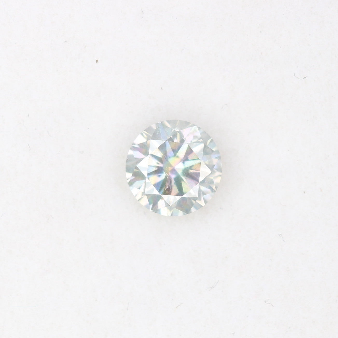 Unique 0.40 CT Salt & Pepper Round Brilliant Cut Diamond | Perfect for Wedding Rings | 4.60 x 2.90 MM - JayKrishna Diamond