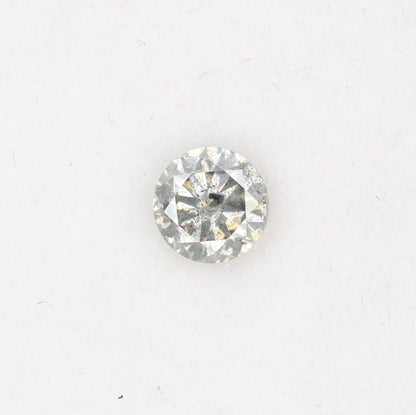 0.39 CT 4.60 x 2.80 MM Round Brilliant Cut Salt and Pepper Loose Diamond for Custom Engagement Rings, Unique Fine Jewelry & Ethical Wedding Jewelry - JayKrishna Diamond
