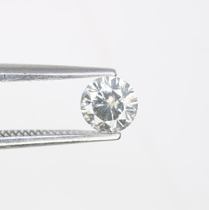 0.35 CT 4.60 x 2.70 MM Salt and Pepper Round Brilliant Cut Natural Diamond | Ideal for Designer Engagement Rings, Custom Wedding Jewelry & Unique Fine Jewelry - JayKrishna Diamond