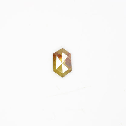0.56 CT Fancy Yellow Elongated Hexagon Diamond – Stunning Loose Gem for Artisan Wedding Rings - JayKrishna Diamond