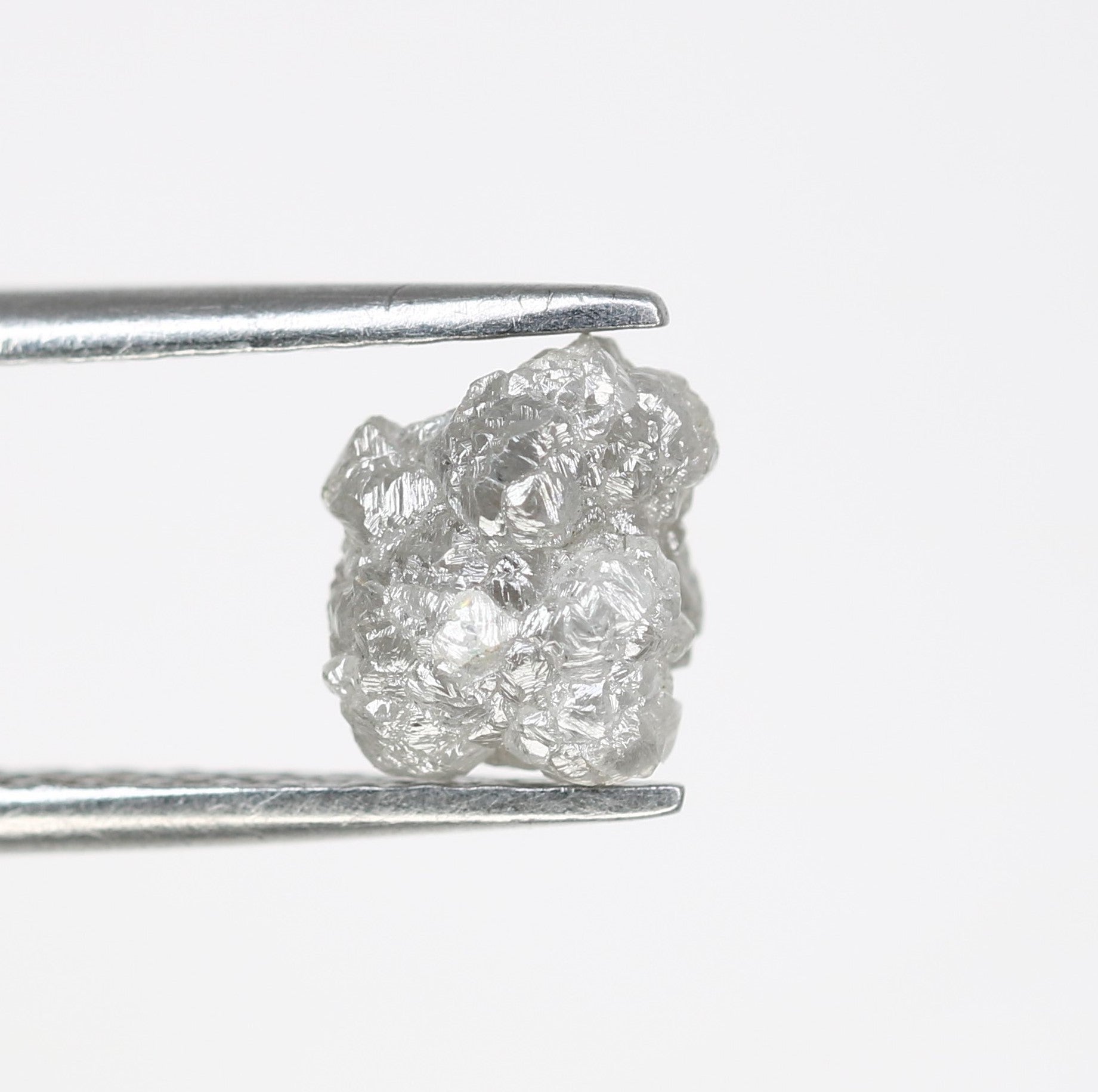 1.86 CT Rough Grey  Uncut Raw Diamond For Engagement Ring - JayKrishna Diamond