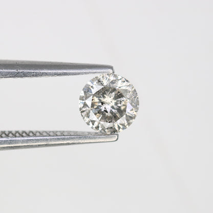 0.38 CT Salt and Pepper Oval Cut Loose Diamond for Custom Engagement Rings, Unique Bridal Jewelry & Ethical Fine Jewelry - JayKrishna Diamond