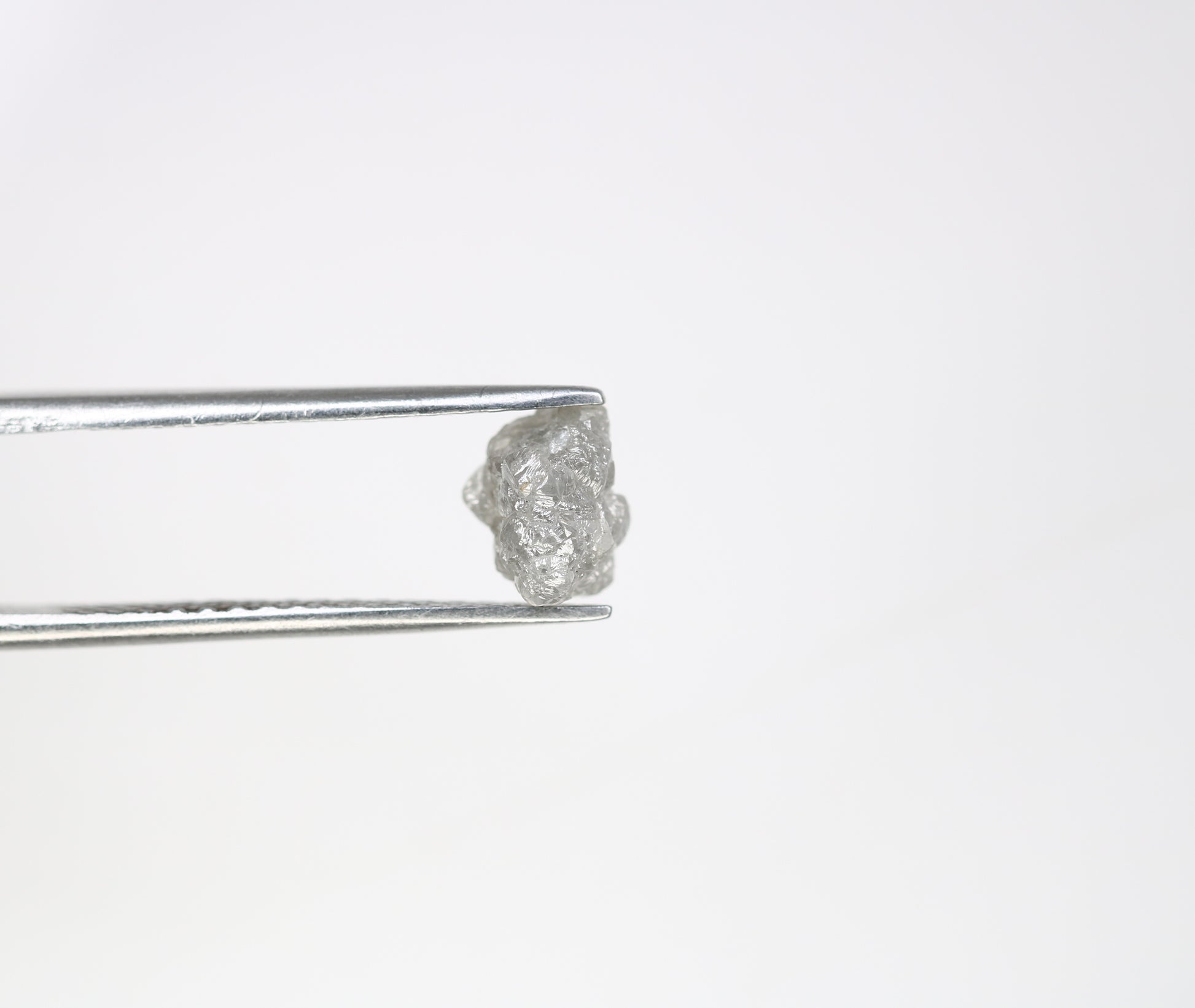 1.86 CT Rough Grey  Uncut Raw Diamond For Engagement Ring - JayKrishna Diamond