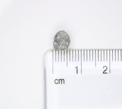 1.86 CT Rough Grey  Uncut Raw Diamond For Engagement Ring - JayKrishna Diamond
