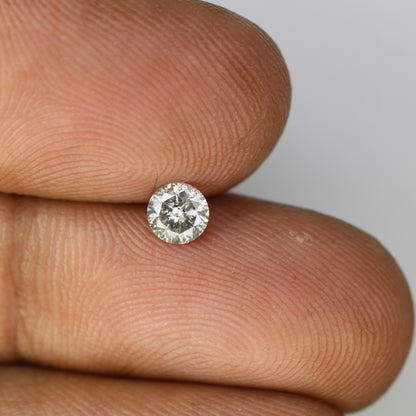 0.38 CT Salt and Pepper Oval Cut Loose Diamond for Custom Engagement Rings, Unique Bridal Jewelry & Ethical Fine Jewelry - JayKrishna Diamond
