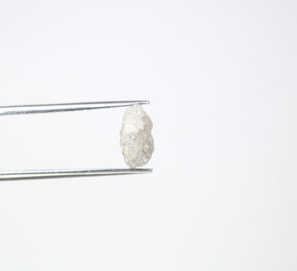 1.96 CT Grey Rough Raw Uncut Diamond For Engagement Ring - JayKrishna Diamond