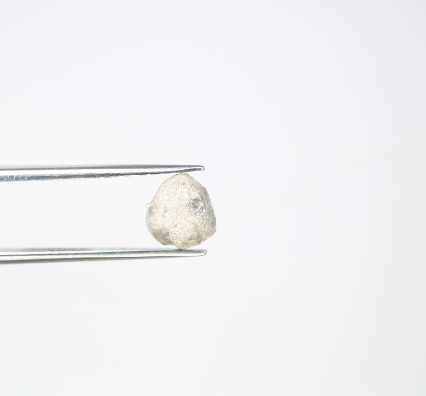 2.26 CT 7.50 x 6.80 MM Rough White Irregular Cut Raw Natural Diamond For Engagement Ring - JayKrishna Diamond