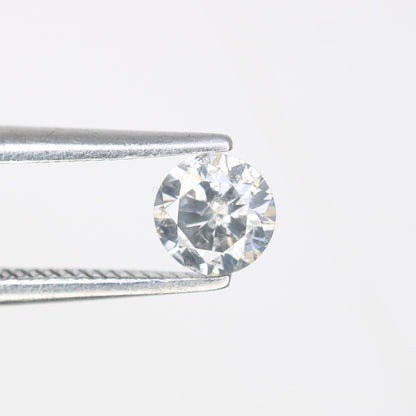0.36 CT Round Brilliant Cut Salt and Pepper Diamond | Natural Gemstone for Promise Rings, Unique Engagement Jewelry & Ethical Fine Jewelry - JayKrishna Diamond