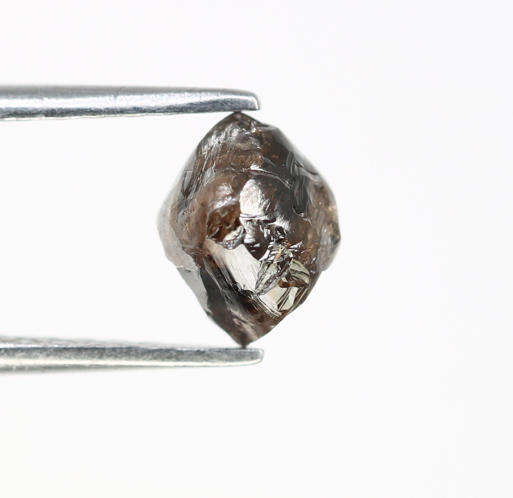 1.23 CT Dark Brown Rough Raw Uncut Diamond For Engagement Ring - JayKrishna Diamond